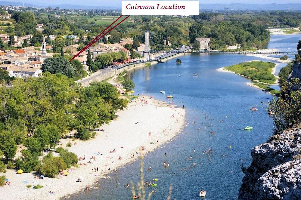 Cairenou Location Apartman Saint-Martin-dʼArdèche Kültér fotó